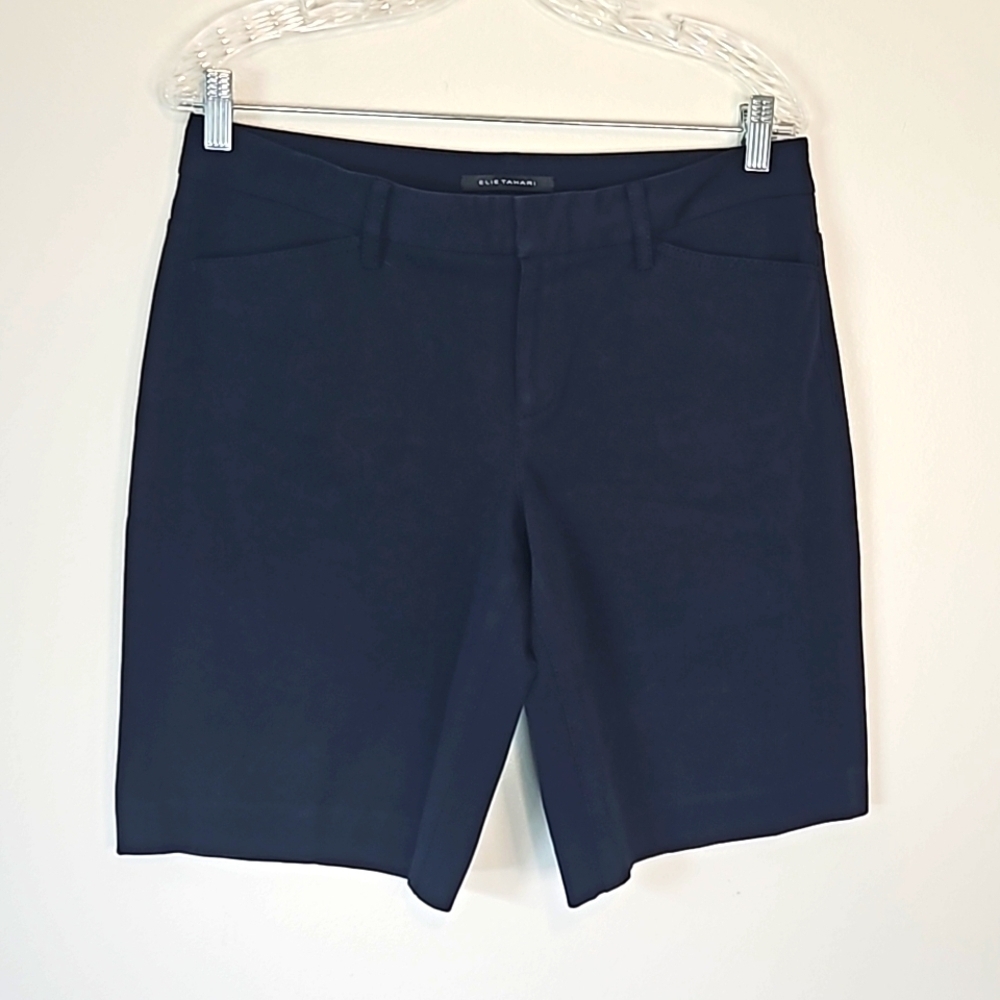 Elie Tahari Black Dress Shorts Size 0